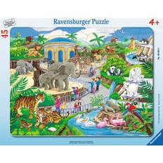 Ravensburger Puzzle Visita al zoológico, 45 piezas