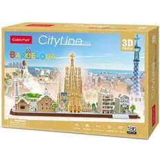 CubicFun City Line Barcelona 186 Pieces