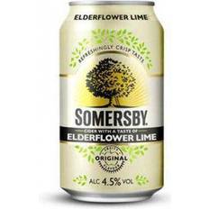 Somersby Øl & Spiritus Somersby Elderflower Lime 4.5% 24x33 cl