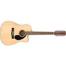 Fender CD-60SCE 12 Natural Guitares acoustique-électrique 12 cordes