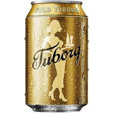 Tuborg Dåse Øl Tuborg Gold 5.6% 24x33 cl