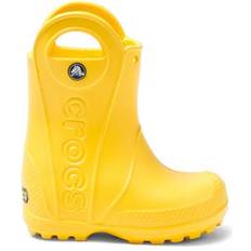 Stivali di gomma Crocs Handle It Rain Boot Kids - Yellow