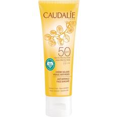 Sin Aceite Mineral Protecciones Solares Caudalie Anti-wrinkle Face Sun Care SPF50 50ml