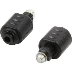 LogiLink CA1016 Mini Toslink-Toslink M-F Adapter