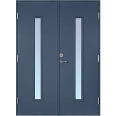 Scandidoor Standard Torp Ytterdörr Frostat glas S 6020-R90B H (140x210cm)