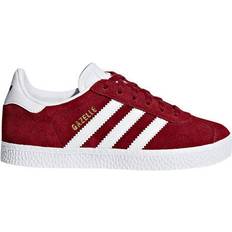 Adidas gazelle junior white adidas Junior Gazelle - Night Red/Cloud White/Cloud White