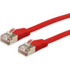 Equip Flat RJ45-RJ45 S/FTP Cat6a 0.5m