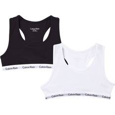 Girl's Bralettes 2-pack - Black/White