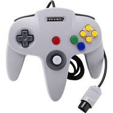 Bon_marché Manettes de jeu Retro-Bit Manette pour Nintendo 64