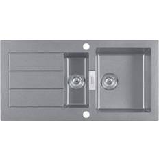 Franke Grey Drainboard Sinks Franke Sirius SID 651 (114.0476.405)