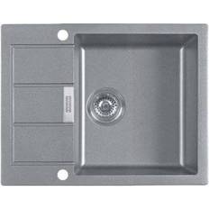 Franke Grey Drainboard Sinks Franke Sirius SID 611-62 (114.0496.049)