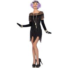 Leg Avenue Women's Gatsby Flatter 1920s Sequin Dress Costume