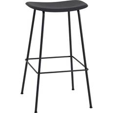 Natur - Plast Barstolar Muuto Fiber Tube Base Barstol 76cm