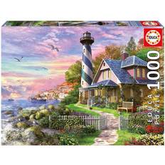 Educa Klassieke Legpuzzels Educa Lighthouse at Rock Bay Puzzel (1000)