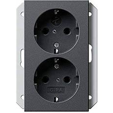 Gira Elartiklar Gira Schuko 2731 28 2-way