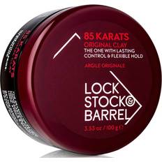 Volume Hair Waxes Lock Stock & Barrel 85 Karats Original Clay 100g