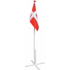 Rød Flagstænger H. P. Schou Flag Pole with Flag 1.8m