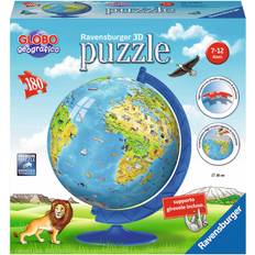 Kort 3D puslespil Ravensburger 3D Globo 180 Brikker