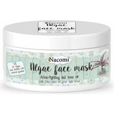 Huile d'Arbre à Thé Masques Visage Nacomi Algae Face Mask Acne Fighting Tea Tree Oil 42g