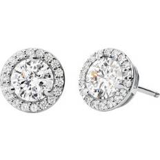 Premium Earrings - Silver/Transparent