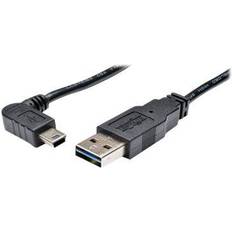 Tripp Lite Reversible USB A - Right Angle USB Mini-B 5Pin 2.0 1.8m