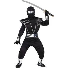 Fun World Silver Mirror Ninja Child Costume