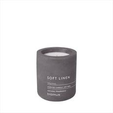 Concrete Scented Candles Blomus Fraga Soft Linen Scented Candle 4oz