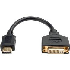 Tripp Lite HDMI - DVI-D M-F 0.2m