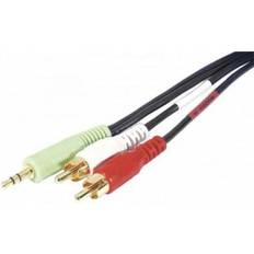Kablar Exertis Connect Gold 2RCA-3.5mm 10m