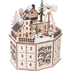 Legler Advent Calendar with Pyramid