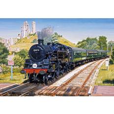Corfe Castle Crossing 500 Pieces