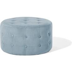 Grey Foot Stools Beliani Tampa Foot Stool 30cm