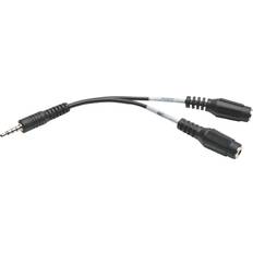 Tripp Lite 2x3.5mm-3.5mm M-F 0.7ft