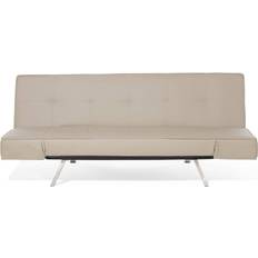 Beige - Divano 3 Posti Divani Beliani Bristol Divano 179cm Divano 3 Posti