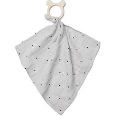 Træ Sutteklude Liewood Dines Teether Cuddle Cloth Classic Dot