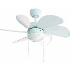 White Ceiling Fans FM VT-90 B