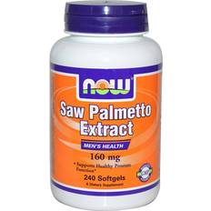 Now Foods Saw Palmetto Extract 160mg 240 stk