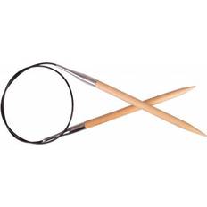 Drops Design Basic Fixed Circular Knitting Needles Birch 80cm 6mm