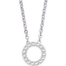 Blomdahl puck Blomdahl Brilliance Puck Hollow Necklace - Silver