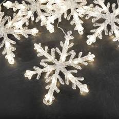 Konstsmide Snowflakes Clear Guirlande Lumineuse 60 Lampes