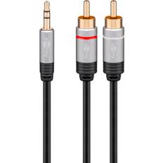 Rca goobay plus Goobay Plus 2RCA-3.5mm 3m