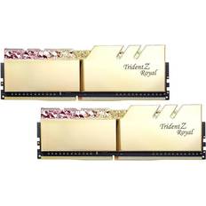 G skill trident z royal rgb gold G.Skill Trident Z Royal RGB Gold DDR4 3200MHz 4x16GB (F4-3200C14Q-64GTRG)