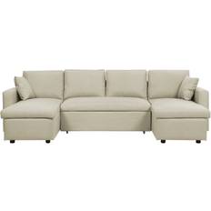 Beliani Sommen Sofa 287cm 5-Sitzer