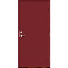 H - Röd Dörrar Leksandsdörren Trend Heden Ytterdörr S 4050-R H (90x200cm)