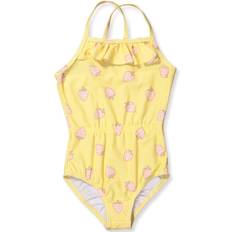 Gula Baddräkter Barnkläder Mini A Ture Gritt Swimsuit - Pale Banana (1181012022-211)