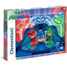 Pyjamasheltene Klassiske puslespil Clementoni SuperColor PJ Masks 104 Pieces