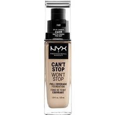 NYX CAN’T Stop WON’T Stop full coverage foundation #fair