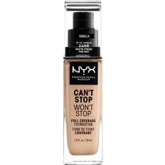 NYX CAN’T Stop WON’T Stop full coverage foundation #vanilla