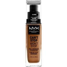 Nyx can't stop won't stop foundation NYX Can't Stop Won't Stop Full Coverage Foundation CSWSF15.3 Almond