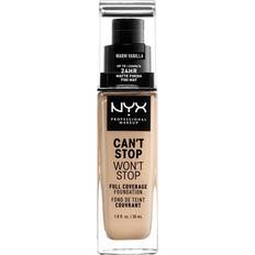 Nyx can't stop won't stop foundation NYX CAN’T Stop WON’T Stop full coverage foundation #warm vanilla